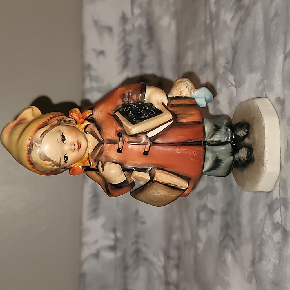 Vintage Friedel Bavaria Schoolgirl with Bookbag